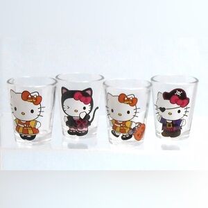 Hello Kitty nwt Halloween Shot Glass Set